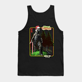 Godzilla christmas Tank Top